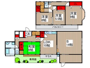 ＭＯハイツの物件間取画像